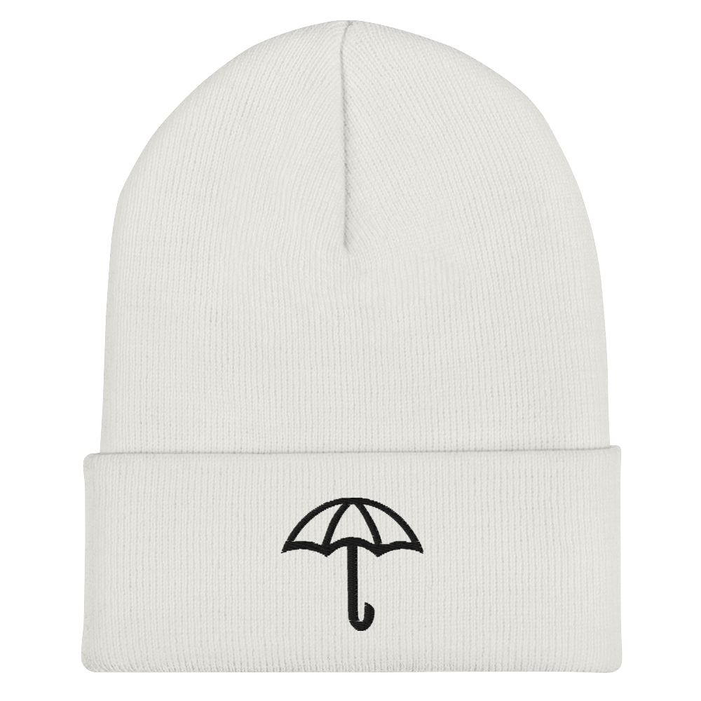 White UI Essential Beanie