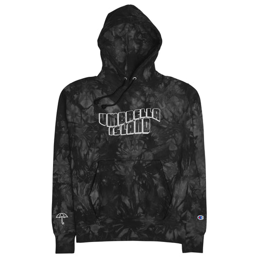 UI Champion Tie-Dye Hoodie